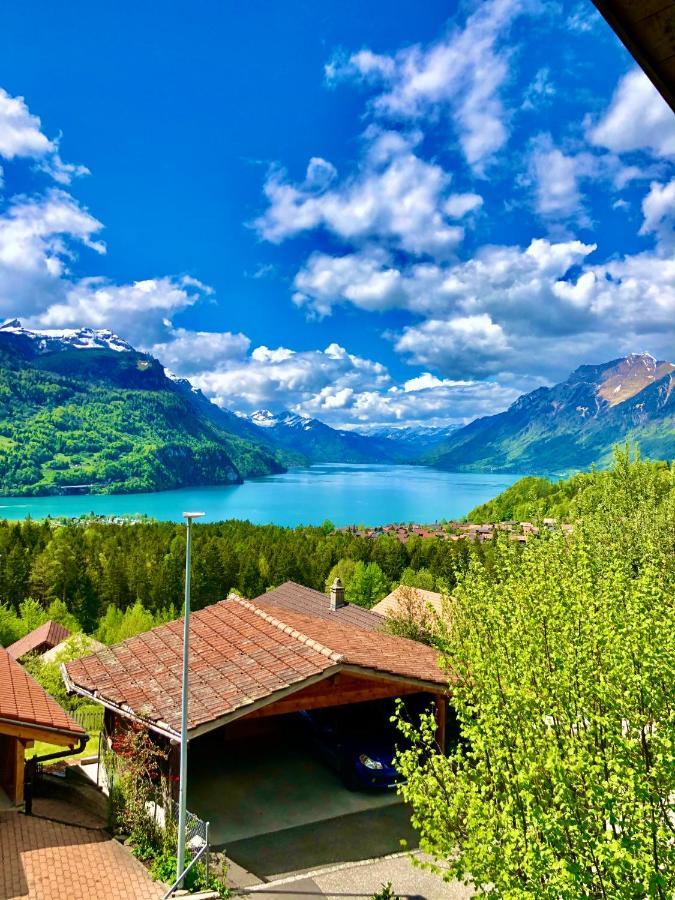Charmant Chalet Mit See Und Bergsicht Hofstetten bei Brienz Kültér fotó